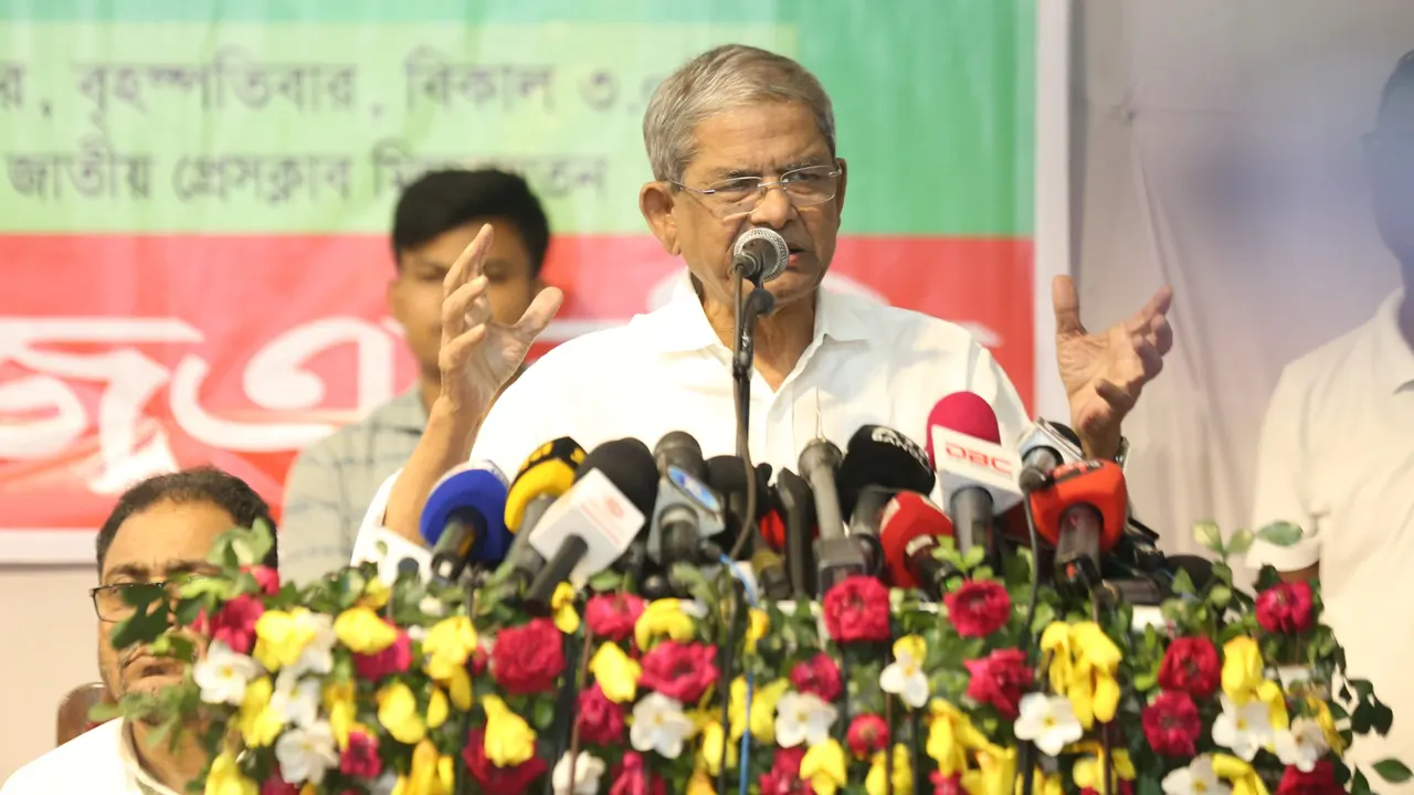 মির্জা ফখরুল ইসলাম আলমগীর। ছবি: সংগৃহীত