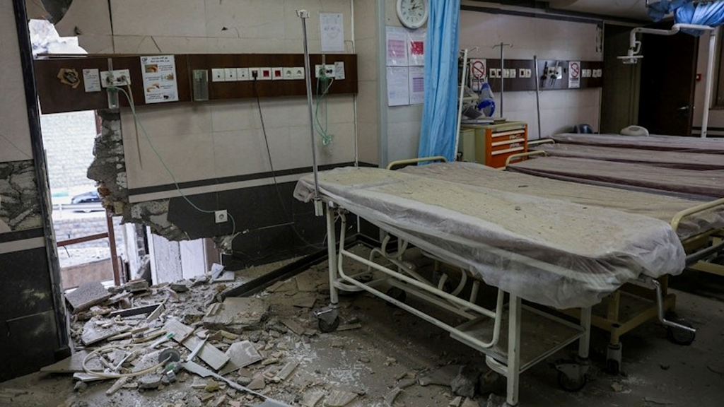 US-Israel-Attack-Tehran-Gandhi-Hospital