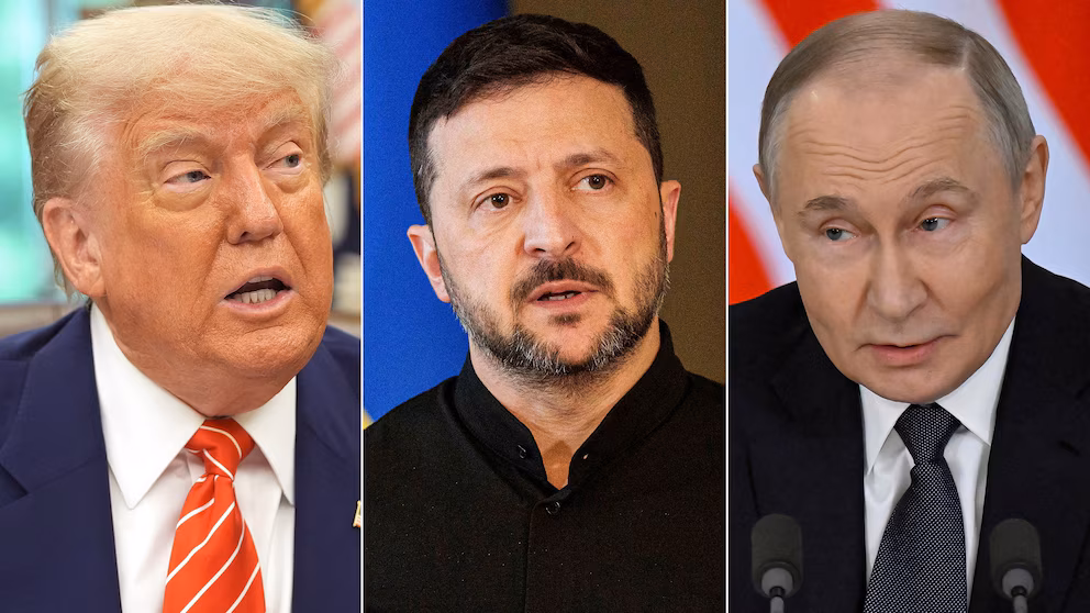 Trump-Zelenskyy-Putin